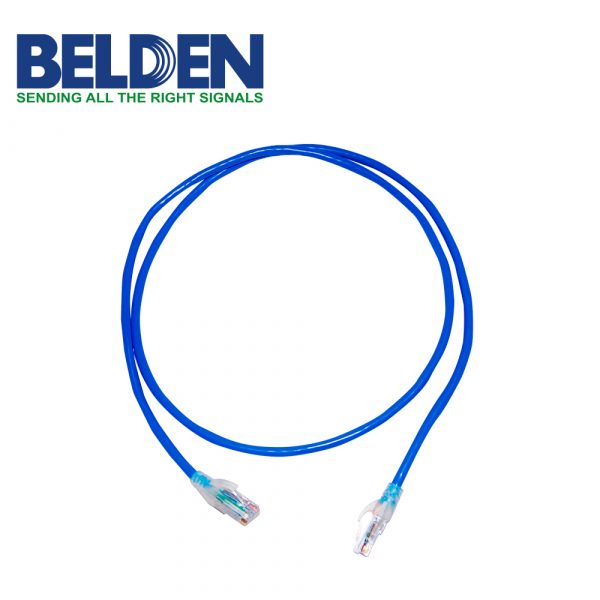 PATCHCORD UTP CAT6 BELDEN C601106004 1.2MTS AZUL