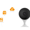 IMOU CUE 2 (IPC-C22EN) - Camara IP Wifi de 2 Megapixeles/ con Inteligencia Artificial/ Detección de Humanos/ Lente de 2.8mm/ Sirena y Microfono Integrados/ Audio Bidereccional/ IR 10 mts/ Ranura para MicroSD/ Alarma de Ruido Anormal
